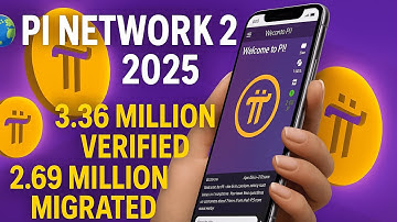 🌍 Pi Network 2025:3.36 Million Verified,2.69 Million Migrated|The Road to Open Mainnet 🚀(Revised)#pi