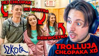 SZKOŁA - BLIŹNIACZKI TROLLUJĄ SWOICH CHŁOPAKÓW ( ͡° ͜ʖ ͡°)