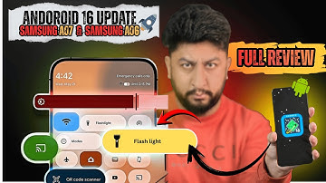 Samsung A07 & A06 Android 16 Update | One UI 8 Features Review #techkhabarnama #samsung #galaxya07