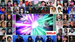 [40  Reactors] My Hero Academia Season 8 Episode 8 MEGA Reaction Mashup - Boku no Hero Academia [4K]