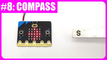 How to use micro:bit magnet sensor | Tutorial #8