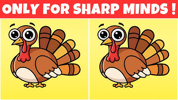 Spot the 3 Differences Challenge | Brain Pin Visual Puzzle Quiz to Test Your Observation Skills