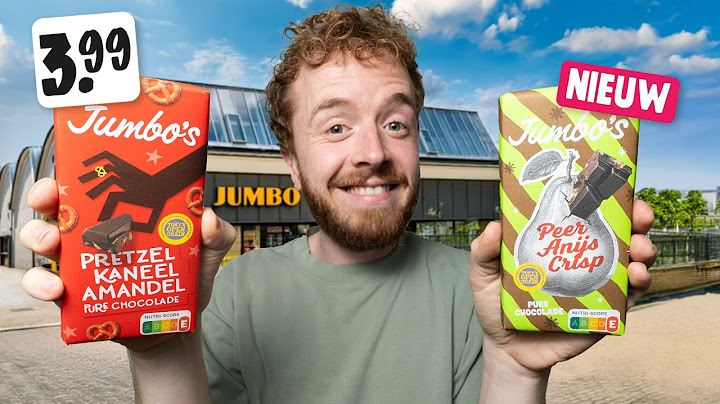Test 18 new BIZARRE chocolate bars from JUMBO! 🍫