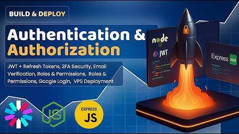 Node.js Authentication & Authorization Mastery | JWT, OAuth, 2FA, RBAC, VPS Deployment, Hostinger