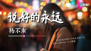 杨不乖 - 说好的永远「在这熟悉的街头 你却不在我左右」【🎧AI高质音乐/拼音歌词 Eng Lyrics】