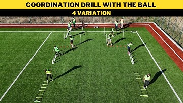 Coordination Drill with the Ball | 4 Variations | Football/Soccer Training