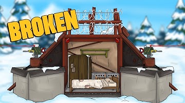 I Built a Double Bunker Solo Stronghold in Rust...