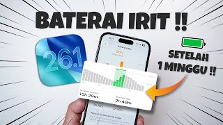iOS 26.1 Stabil atau Masih Banyak Bug? Review Setelah 1 Minggu pemakaian