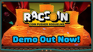 RACCOIN: Coin Pusher Roguelike - Demo Launch Trailer
