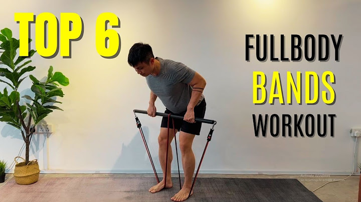 6 EFFECTIVE Full Body Home Workout with Resistance Bands