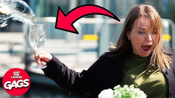 Mother-In-Law Has CRAZY Reaction 🍷 | Just For Laughs Gags