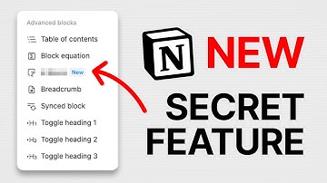 Notion’s Most UNDERRATED Feature (You’ve Never Used Before)