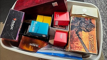 I Bought This Bin of Magic Cards from Facebook Marketplace for $450 | Part 1
