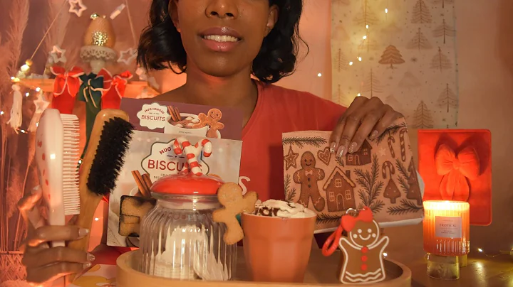 ASMR Christmas Sleepover 🎄 Hair Play, Hair Brushing, hand care & Skincare for Sleep