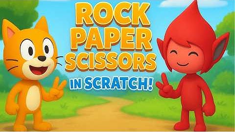 Create AMAZING Rock Paper Scissors Game in SCRATCH Tutorial