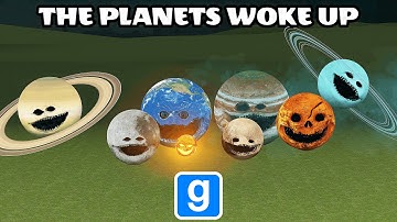 Gmod: The Planets Woke Up █ Garry
