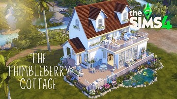The Sims 4 House Build | Stop Motion | The Thimbleberry Cottage | With CC
