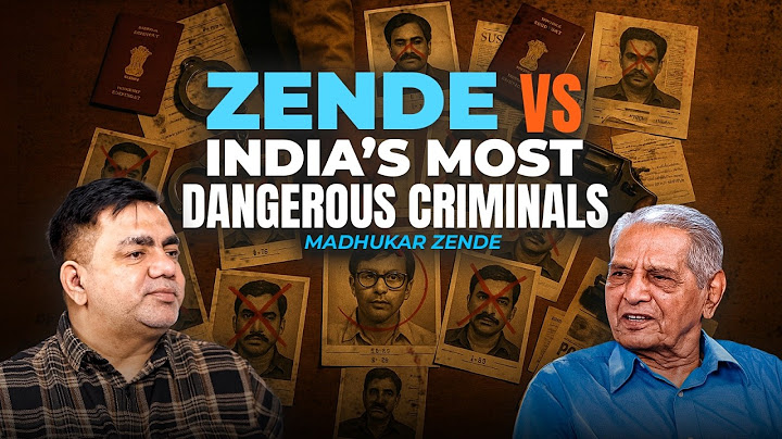 India’s Most Feared Cop vs Bal Thackeray, Charles Sobhraj & Haji Mastan! @HussainZaidiFiles