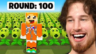 100% Completing Minecraft Plants VS Zombies
