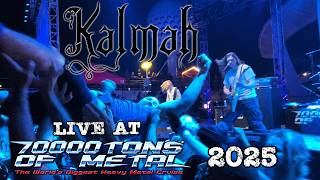 Kalmah - The Blind Leader & They Will Return Live at 70000Tons Of Metal