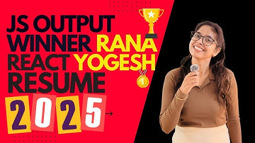 🔥 JS Output Winner Secrets REVEALED! Resume Review + Job Apply LIVE 2025