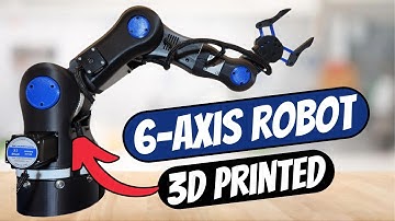 I Built a 6-Axis Robot Arm From Scratch