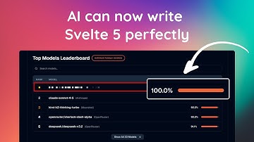 This AI model writes Svelte 5 code PERFECTLY