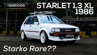 MODIFIKASI KLASIK SUPER CLEAN - Toyota Starlet Kotak 1.3 XL 1986 ‼️ #DARSVLOG