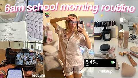 6AM *REALISTIC* UNIVERSITY MORNING ROUTINE!