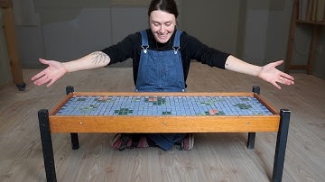 I made a tile table!