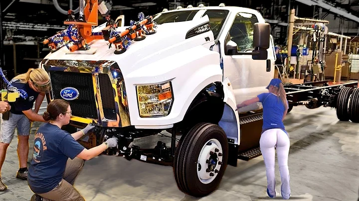 US Ford Factory – Medium-duty Trucks Production line (F-650 & F-750)
