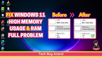Fix Windows 11 High Memory Usage & RAM Full Problem | Speed Up Windows 11 (2025 Ultimate Fix!)