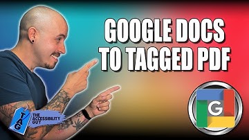 Export Google Docs to Tagged PDF | Google Docs Update