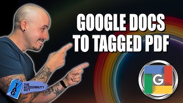 Export Google Docs to Tagged PDF | Google Docs Update