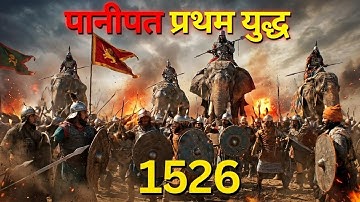इस एक गलती की वजह से बाबर ...| First Battle of Panipat 1526 |  पानीपत प्रथम युद्ध !