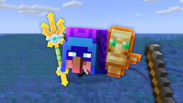 Overpowered Fishing In Minecraft Hunger Games!