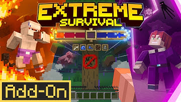 Extreme Survival Add-On | Minecraft Marketplace - Official Trailer