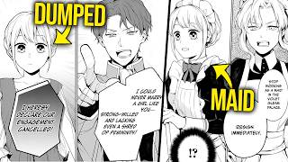 Dumped By Her Fiancé, She Becomes A Maid & The Cursed Dragon Prince Falls For Her | Manga Recap