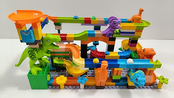 Epic LEGO Duplo Marble Race Compilation 🌈🔥 3-Track Combo Challenge!