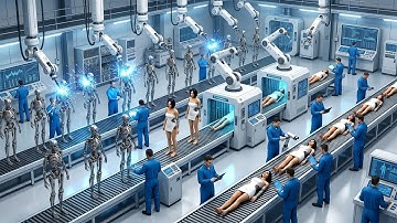 Half Human, Half Machine: Inside the Hybrid Android Factory (Full Process)