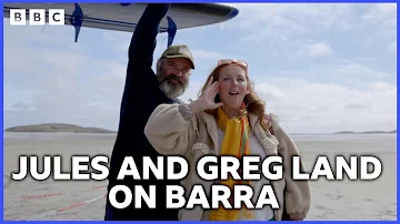 Landing on Barra’s Beach Runway | Jules & Greg’s Wild Swim