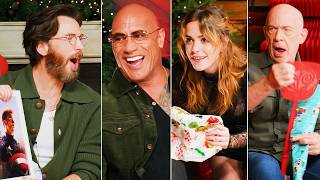 The Rock vs Captain America! Dirty Santa with Red One Cast FEAT. Ozzy Man