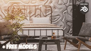 Create a Parallax Bedroom in Just 10 Minutes | Blender 3D Tutorial