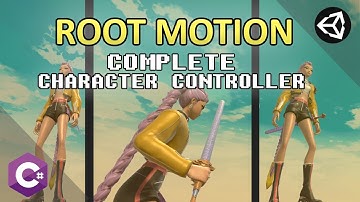 Character Controller with Root Motion Explained (Unity Tutorial)