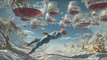 When My Mind Begins to Float | Surreal AI Art