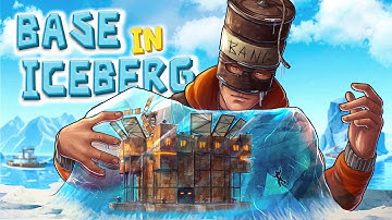 100+ Rocket Base Inside Iceberg! GLITCH Bunker In Rust