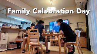 A Chill Saturday with Leg Training & Birthday Surprise | Family Celebration Day in Japan