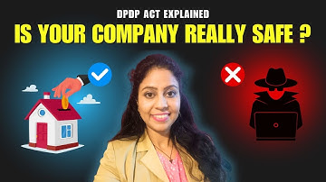 DPDP Act Explained | New Data Protection Rules Every Indian Company MUST Know in 2025