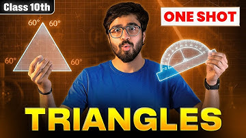 Triangles ONE SHOT 🔥 | Class 10 Maths Chapter 6 | Ritik Mishra