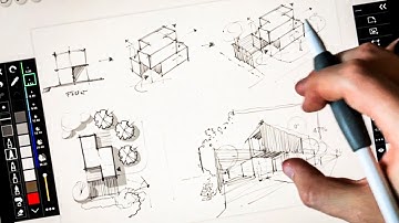 Create Your First Concept Sketch on iPad (Morpholio Trace Quickstart)